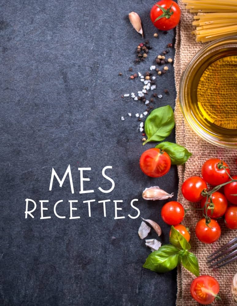 Livre de recette personnalisable 
