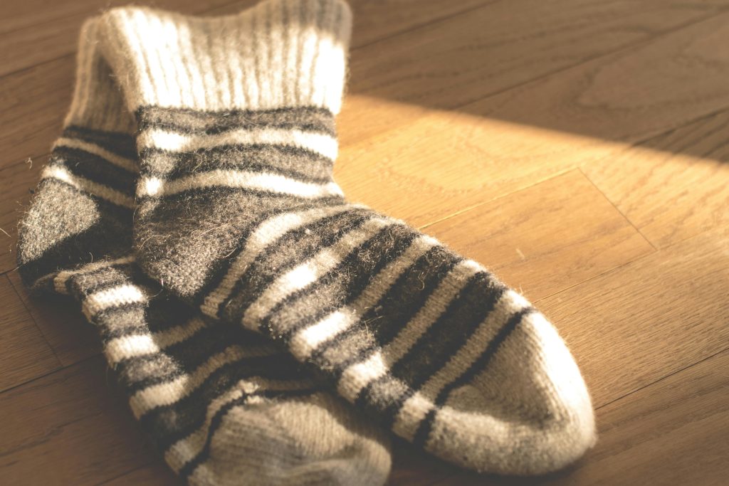 Chaussette tricoter Les Triconautes