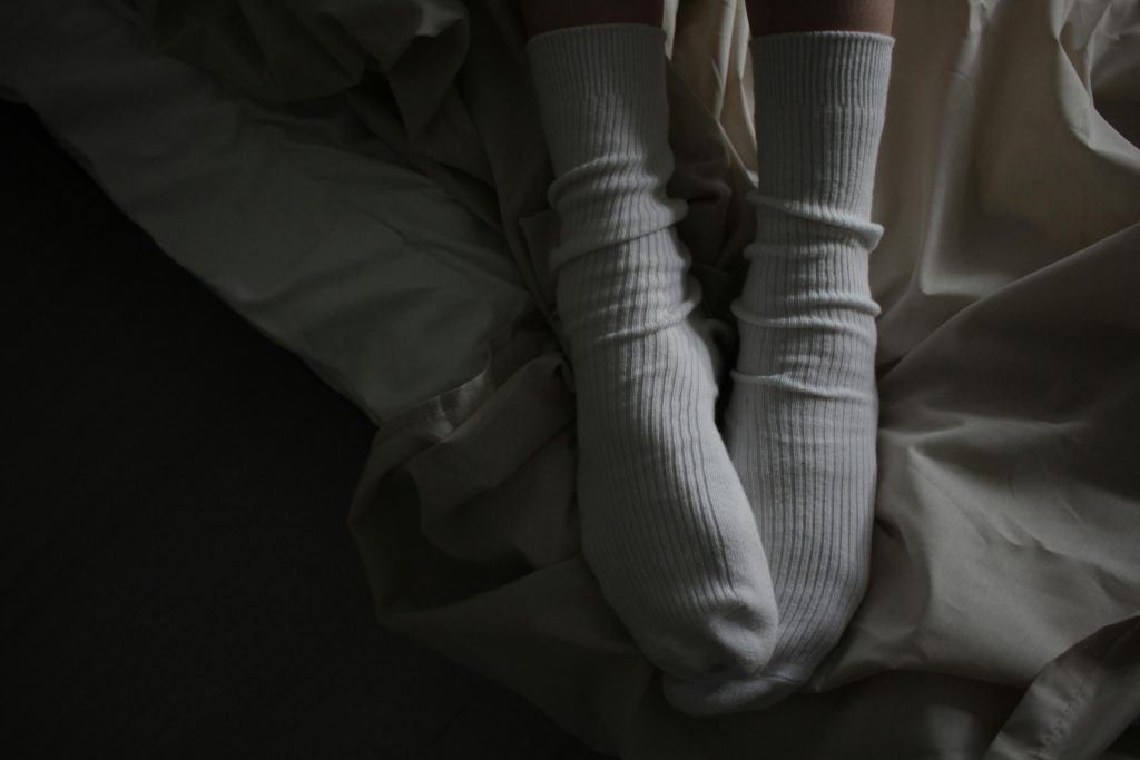 Chaussette qui sont porté Les Triconautes