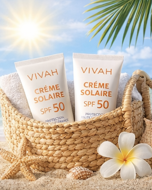 deux crème solaire VILVAH