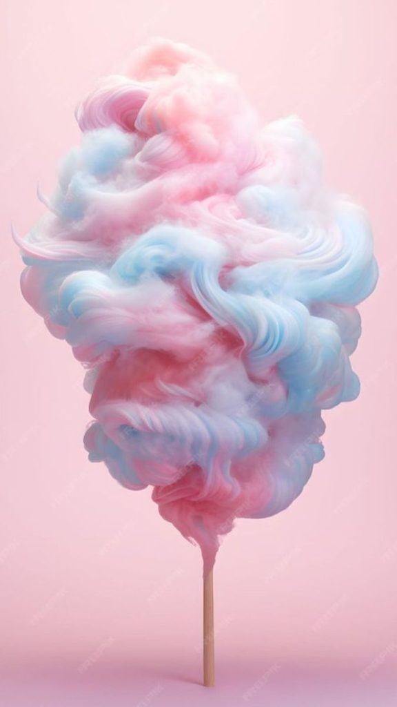 Try find the hidden laneige candy floss in the picture of candy floss 💗