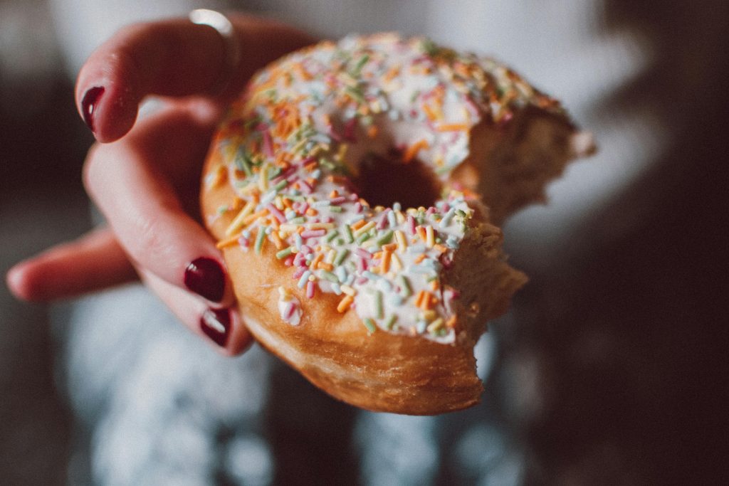 Donut pour la journée dégustation promotionnelle